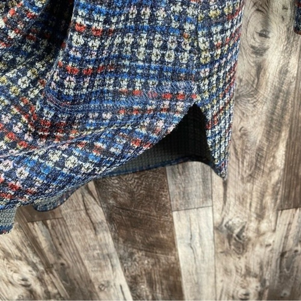 Pure Essence- Multicolored Long Sleeve Tunic Top- Sz. M - Picture 6 of 10